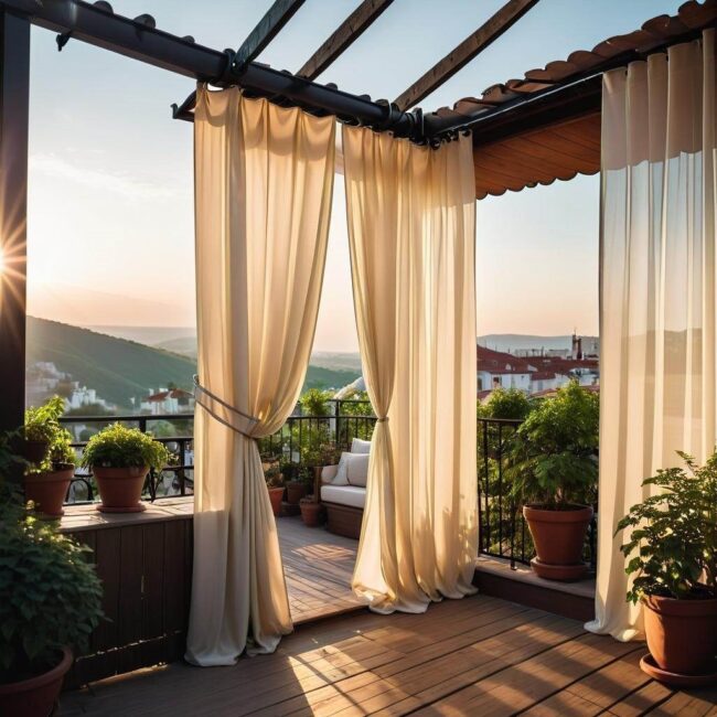 Balasty do zasłon przeciwsłonecznych