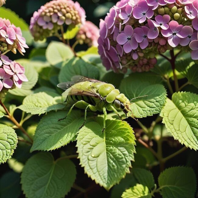 Czy mszyce na hortensjach mogą się rozprzestrzeniać