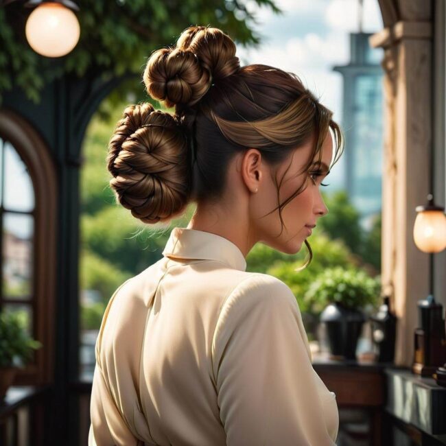 Inspiracje fryzurami z luźnym kokiem