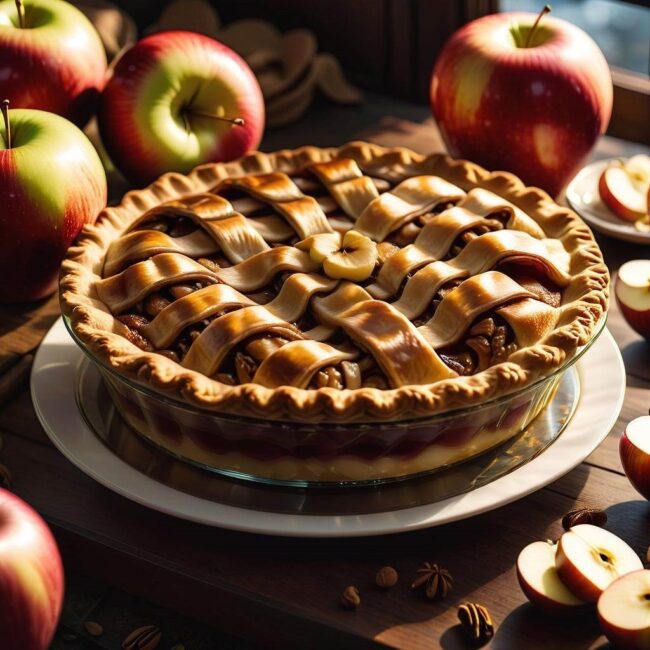 Jabłecznik z substytutem cukru