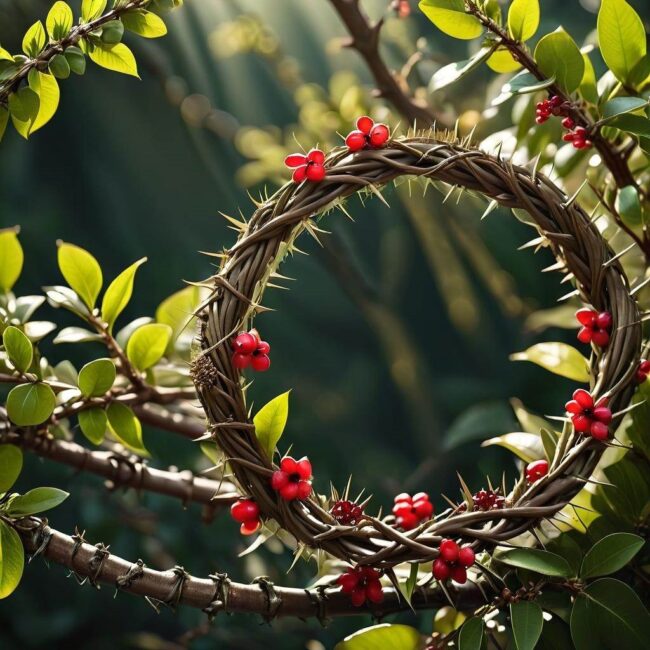 Krok po kroku tworzenie korony cierniowej