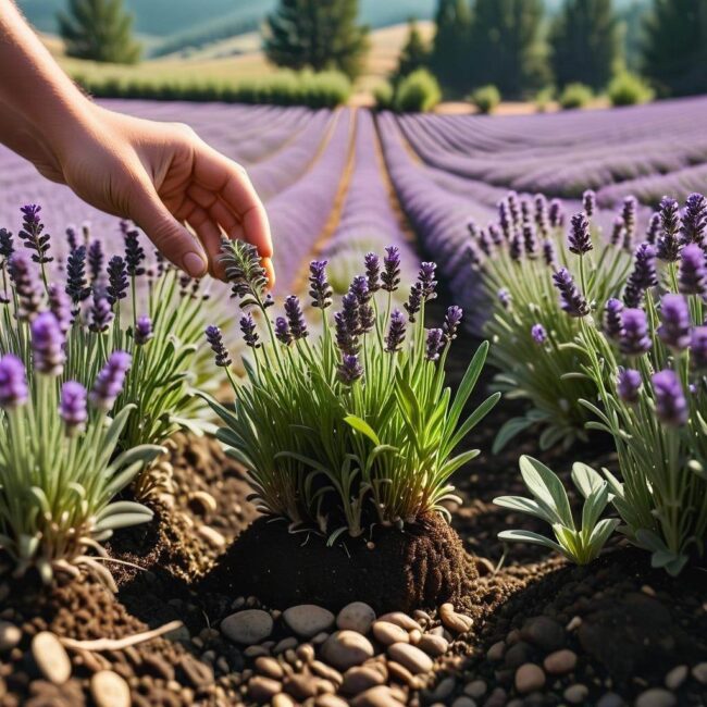 Odpowiedni czas na ukorzenianie lawendy