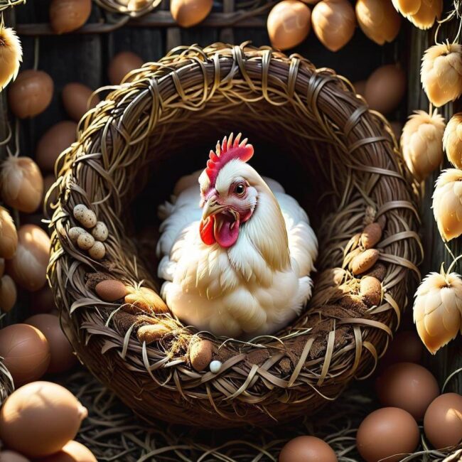 Optymalne wymiary gniazd lęgowych dla kur