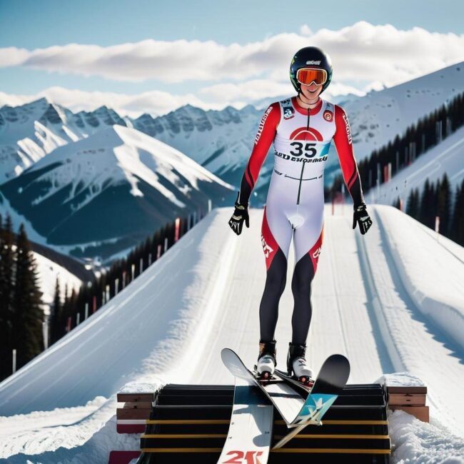 Pomiar odległości w skokach narciarskich