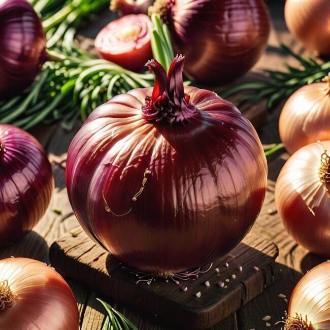 Smażenie czerwonej cebuli a konsystencja