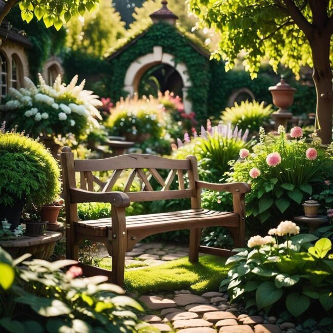 Stół piknikowy pod drzewem