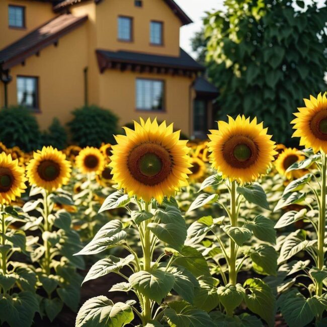 Wskazówki dotyczące pielęgnacji po posadzeniu słoneczników