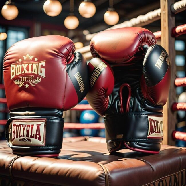 Za małe rękawice bokserskie