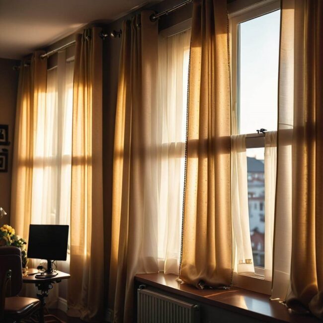 Zasłony na flexach krok po kroku